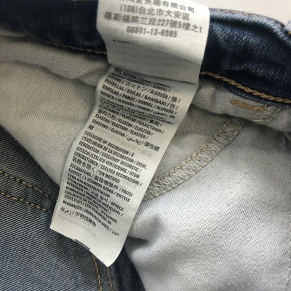 Hollister Shorts Women's Blue Denim Mini Shorts Reg Fit Size 5 w27 30x1.5 - Picture 7 of 12